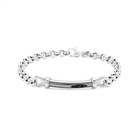 Bracciale Comete Uomo in Argento Zirconia UBR 999 - UBR 999